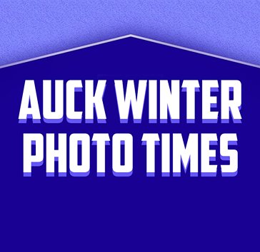 Auckland Winter Photo Times